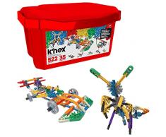 KNEX 18025 Juego de construcción Imagine para encajar y construir 35 modelos con caja de almacenamiento, juguetes infantiles, 522 piezas, juguetes de construcción para edades de a partir de 7 años