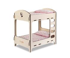 Corolle Camas, de Madera, superpuestas, muñeca de 30 y 36 cm, Color (9000141360)