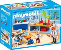 Playmobil- Clase de Química Juguete, (geobra Brandstätter 9456)