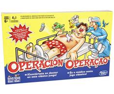 Hasbro Gaming B2176B09, Juego de Mesa Operación, Versión Española/Portuguesa