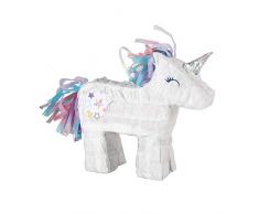 Unique Party - Mini Unicornio Piñata Favor Decoración (66263)