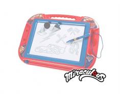 Cife- Pizarra MAGNETICA DE Miraculous Ladybug, Multicolor (4222MLB)