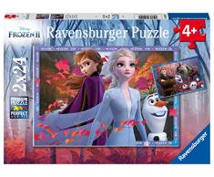Ravensburger - Puzzle Frozen 2, pack de 2 x 24 Piezas (05010)
