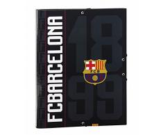 Futbol Club Barcelona- FC Barcelona Black Carpeta Folio clasificadora (SAFTA 511725069)