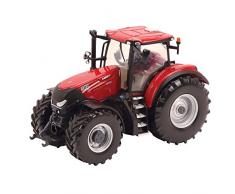 Tomy Farm - Tractor de Juguete Case Optum 300 CVX New, Escala 1:32, Color Rojo (30693138)