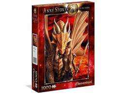 Clementoni- Puzzle 1000 Piezas Anne Stokes Inner Strenght (39464.7)