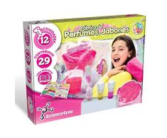 Science4you - Fábrica de Perfumes y Jabones para Niños +8 Años - 12 Experimentos Cientificos: Crea tus Perfumes y Jabones, Laboratorio para Niños, Juguete Educativo para Niñas y Niños 8-12 Años
