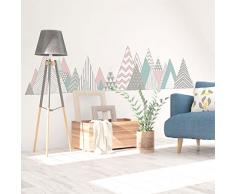 Ambiance Sticker s Murales Niños Decoración Habitación Bebé – Adhesivo de pared gigante | Pensacola – 95 x 135 cm