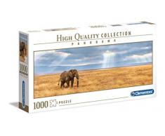 Clementoni- Puzzle 1000 Piezas Panorama Lost, Multicolor (39484.5)