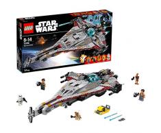 LEGO Star Wars - The Arrowhead, Maqueta de Juguete Detallada de la Nave de La Guerra de las Galaxias (75186)
