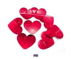 Folat B.V. Confeti de Boda – Rojo Corazones