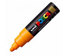 uni-ball 181315 Uni POSCA - Rotulador con punta redonda ancha, color amarillo