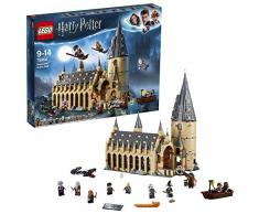 LEGO 75954 Harry Potter Gran Comedor de Hogwarts - Juguete de Construcción, con Minifiguras de Harry Potter