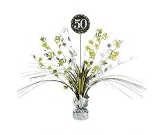 Amscan 110297 - Espray para centro de mesa (33 cm), color dorado