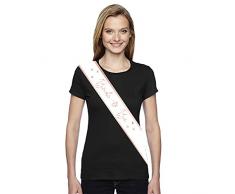 amscan amscan-9909903 9909903-Banda para despedida de soltera, color rosa, 76 cm (9909903)