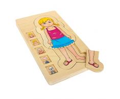 small foot company Puzzle Anatomía