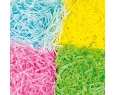 Baker Ross Papel de Seda Triturado en Colores de Primavera Perfecto para Todas las Manualidades de Pascua (Por pack)