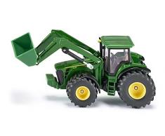SIKU 1982 John Deere - Tractor con Pala cargadora Frontal Miniatura (Escala 1:50), Colores Surtidos