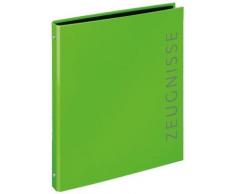 Veloflex 4144341 Velocolor - Carpeta para certificados, Color Verde