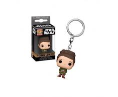 Funko Pop! Keychain: OBI-WAN Kenobi - Trudeau - Young Leia Organa - Star Wars OBI-WAN - Collectable Vinilo Mini Figure Llavero Novedoso - Relleno De Calcetín - Idea De Regalo - Mercancía Oficial