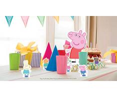 Star Cutouts TT07 Official Peppa Pig and Friends - Adornos para mesa, diseño de cerdito de pimienta, multicolor