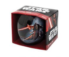 Star Wars Kylo REN - Taza Oval de cerÃ¡mica en Paquete Regalo 11 cm (500 ml)