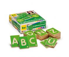 Erzi alemán de Madera de Juguetes educativos Juego Mayúsculas