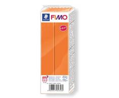 STAEDTLER 8021-42. Pasta para modelar de Color Mandarina Fimo Soft. Caja con 1 Pastilla de 454 Gramos.