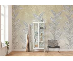 Komar WTD - Papel pintado fotográfico (350 x 250 cm, ancho de 50 cm, papel pintado, hojas, habitación de ovejas, sala de estar