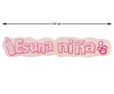 Atosa B/Cart. Guirnalda 137X25CM, Multicolor (49997)