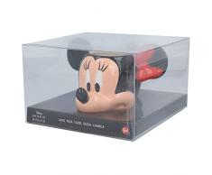 Stor Taza de cerÃ¡mica con forma en 3D de 360 ml cabeza de Minnie Mouse en caja regalo