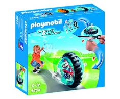 Playmobil Aire Libre-Speed Roller Color Azul Playset de Figuras de Juguete, 2 x 18,7 x 18,7 cm (Playmobil 9204)
