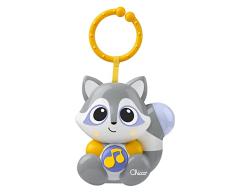 Chicco Cloudy Music on The Go, Luz Nocturna, Juguete para Sillita con Música Clásica y New Age, Volumen Ajustable, Lámpara Nocturna Infantil con Anilla para Carrito, Juguete para Bebés de +0 Meses