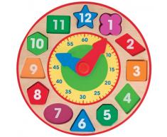 Melissa & Doug 18593 - Reloj para clasificar Formas