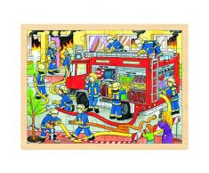 Goki 57527 48pieza(s) rompecabeza - Rompecabezas (Jigsaw puzzle, Professions, Preescolar, 3 año(s), Madera, 400 mm)