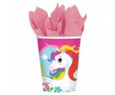 Vasos de papel Amscan International Unicorn 9902102 (266 ml)