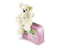 Steiff Lotte Oso de juguete Felpa, Sintético Blanco - Juguetes de peluche (Oso de juguete, Blanco, Felpa, Sintético, Oso, Lotte, Niño/niña)