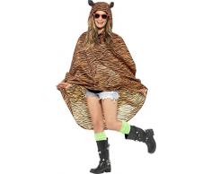 Partido Tigre Smiffys Poncho Ducha resistente con bolso de lazo