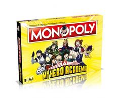 Monopoly My Hero Academia - Juego de Mesa de las Propiedades Inmobiliarias - Versión en Español