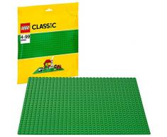 LEGO Classic - Base de Color Verde, Juguete de Construcción que Mide 25 centímetros de Lado, Genial para Complementar Todos tus Sets y Juegos (10700)