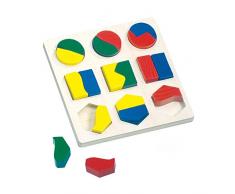 BINO 84029 - Puzzle geomtrico de madera