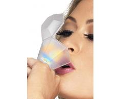 Smiffys-33527 Miffy Anillo con luz Intermitente en Vaso de chupito para Despedida de Soltera, Multicolor, No es Applicable (33527)