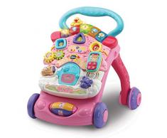 VTech - Correpasillos Andandín 2 en 1, Diseño Mejorado, Andador Bebé InTeractivo Plegable y Regulador de Velocidad, Color Rosa (80-505657) , color/modelo surtido