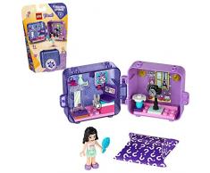 LEGO Friends - Cubo de Juegos de Emma, Caja de juguete con accesorios y mini muñeca de Emma, Set recomendado a partir de 6 años, Novedad 2020 (41404)