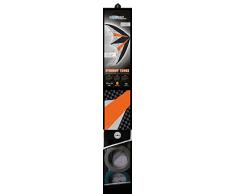 Paul Günther 1028 1028 Synergy 125 GX - Vela de poliéster Ripstop, con Dos bobinas de dirección y Cordones, Aprox. 125 x 54 cm, Apta para niños a Partir de 10 años, Color Negro