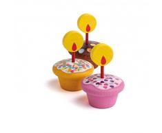 Erzi Erzi13155 - Juego de tazas de cumpleaños , color/modelo surtido