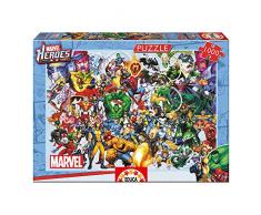 Educa-Los héroes de Marvel Puzzle 1.000 piezas (15193)