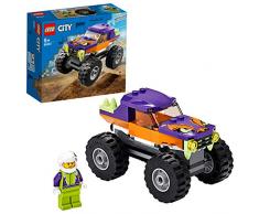 LEGO City Great Vehicles - Monster Truck Set de Construcción de un Camión con Espacio para Minifigura, Juguete Recomendado a Partir de 5 Años (60251)