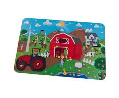 KidKraft Puzle de suelo de madera - Granja