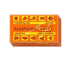 Jovi - Caja de plastilina, 30 pastillas 50 g, color naranja (7004)